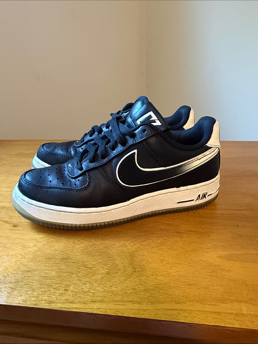 Colin Kaepernick Nike Kids Black and White Air Force Style Sneakers